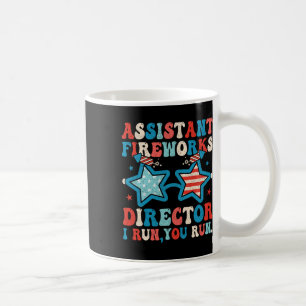 Istant Fireworks Director Funny 4. Juli Men Wo Kaffeetasse