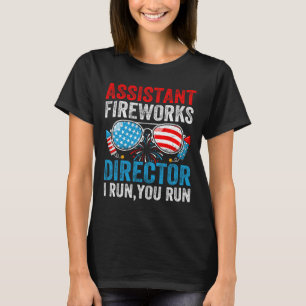 Istant Fireworks Director Funny 4. Juli Men Wo T-Shirt