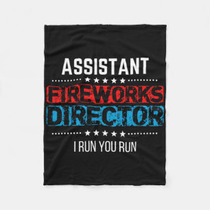 Istant Fireworks Director Usa Independence Day Jul Fleecedecke