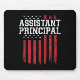 Istant Principal American Flag Usa Patriot Patriot Mousepad