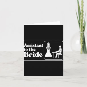 Istant zur Bride Bridesmaid Matching Bacheloret Karte
