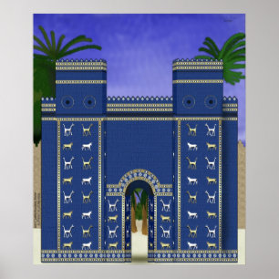 Istar Gate Print Poster