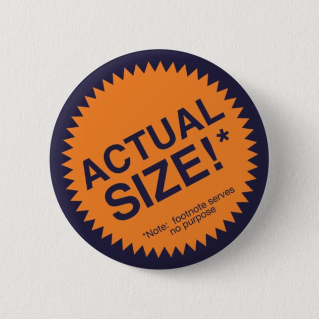 Istmaß Button (Vorderseite)