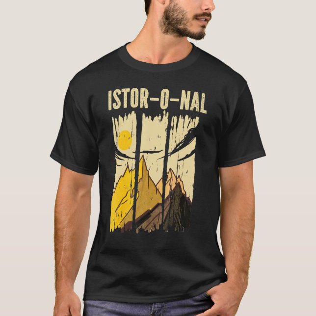 Istor O Nal Mountain Peak Summit Climber T-Shirt (Vorderseite)