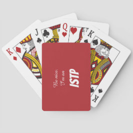 ISTP Klassische Spielkarten