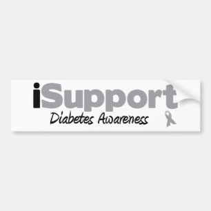 iSupport Diabetes Autoaufkleber