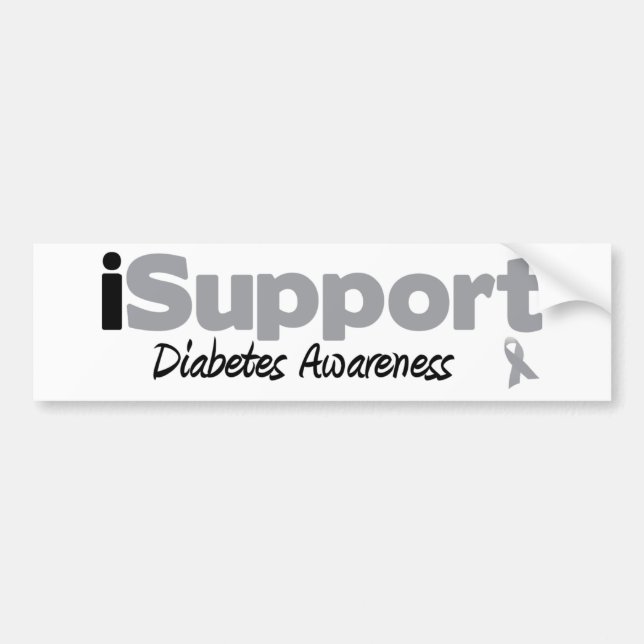 iSupport Diabetes Autoaufkleber (Vorne)