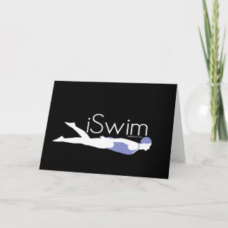 Iswim — Weiblich Karte