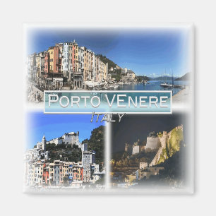 IT3268 Europa, Italien, Ligurien, Porto Venere, Kü Magnet
