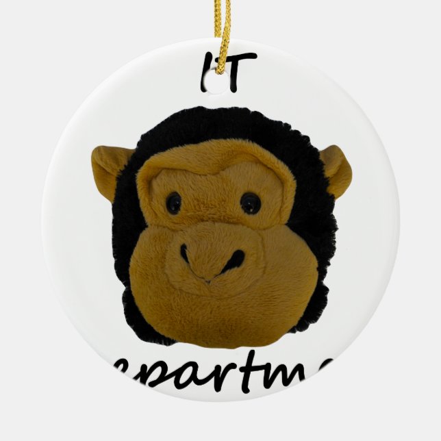 IT-Abteilung Keramikornament (Vorne)