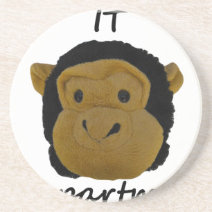 IT-Abteilung Sandstein Untersetzer