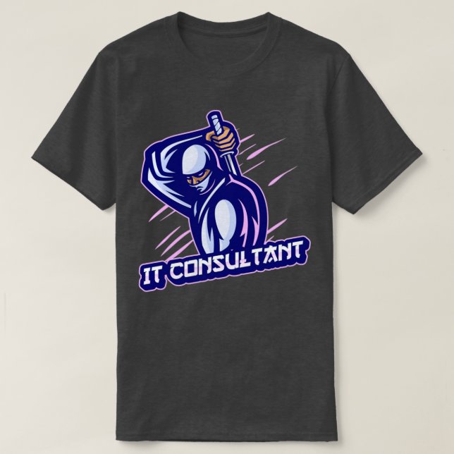 IT-Beraterin T-Shirt (Design vorne)