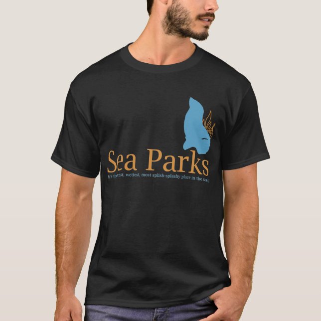 IT Crowd Sea Parks T-Shirt (Vorderseite)
