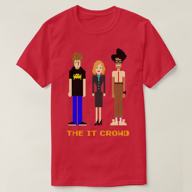 IT Crowd T-Shirt (Design vorne)