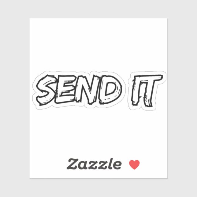 It Disk Golf Sticker senden (Blatt)