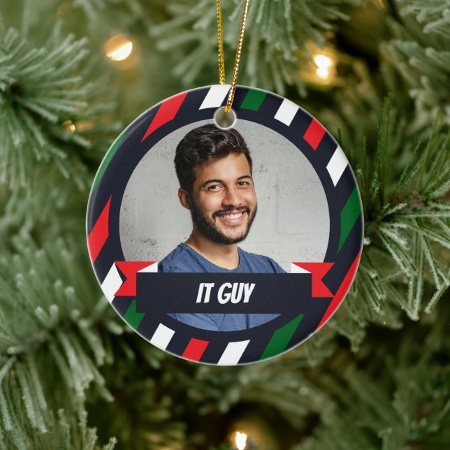 IT GUY -  Office Christmas Tree Ornament (Baum)