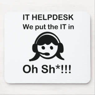 IT-Helpdesk Mousepad