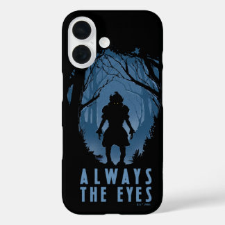 IT immer die Silhouette des Auenwaldes iPhone 16 Hülle