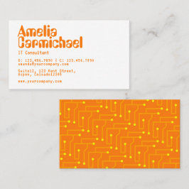IT Information Technology Consultant Business Card Visitenkarte