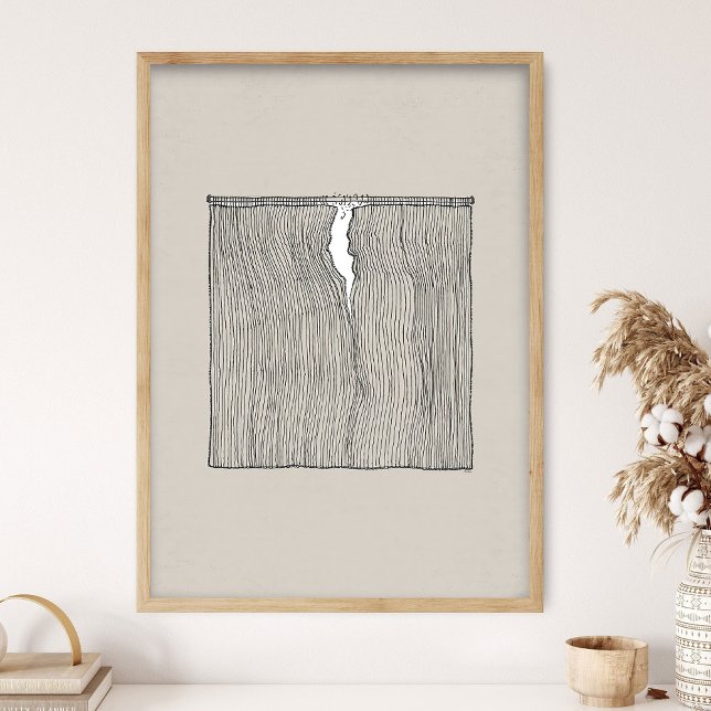 It Is Finished,  Veil is torn, Matthew 27_51, Holy Poster (Von Creator hochgeladen)