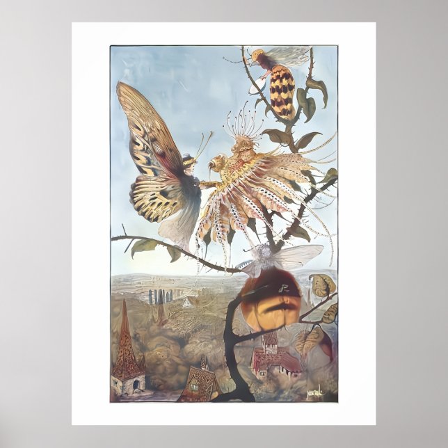 “It is indeed gone,” Murmured King Honey Poster (Vorne)