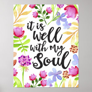 It Is Well Art Print Poster