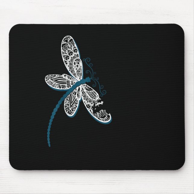 It Is Well With My Soul Dragonfly Chirtian Quote  Mousepad (Vorne)