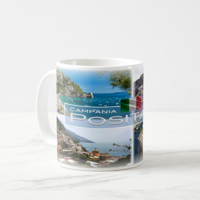 IT Italia - Kampanien - Positano - Kaffeetasse (Vorderseite Links)
