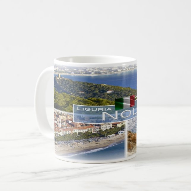 IT Italia - Ligurien - Noli - Kaffeetasse (Vorderseite Links)