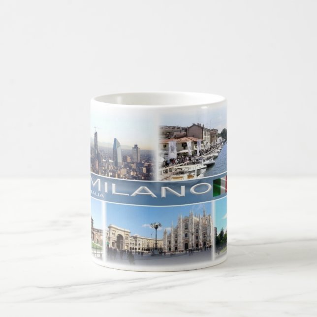 IT Italia - Lombardei - Mailand - Kaffeetasse (Mittel)