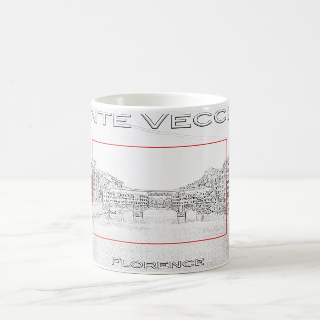 IT Italia - Ponte Vecchio - Florenz - Kaffeetasse (Mittel)