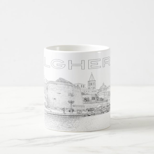 IT Italia - Sardinien - Alghero - Kaffeetasse (Mittel)