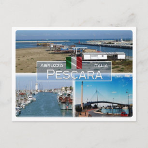 IT Italien - Abruzzen - Pescara - Postkarte