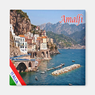 IT - Italien - Amalfi Panorama Magnet