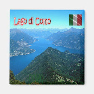 IT - Italien - Como - See aus dem Monte San Primo Magnet