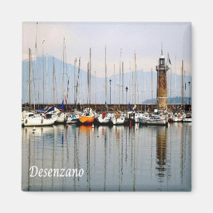 IT - Italien - Desenzano - Leuchtturm Magnet