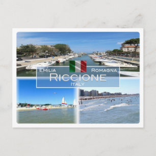 IT Italien - Emilia Romagna - Riccione - Postkarte