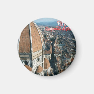 IT - Italien - Florenz - Giotto-Bell-Turm Magnet