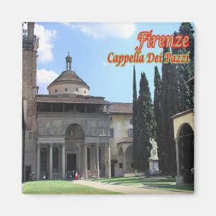 IT - Italien - Florenz - Kapelle Pazzi Magnet