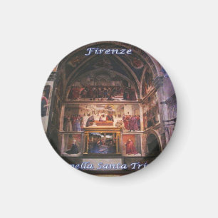 IT - Italien - Florenz - Kapelle Santa Trinità Magnet