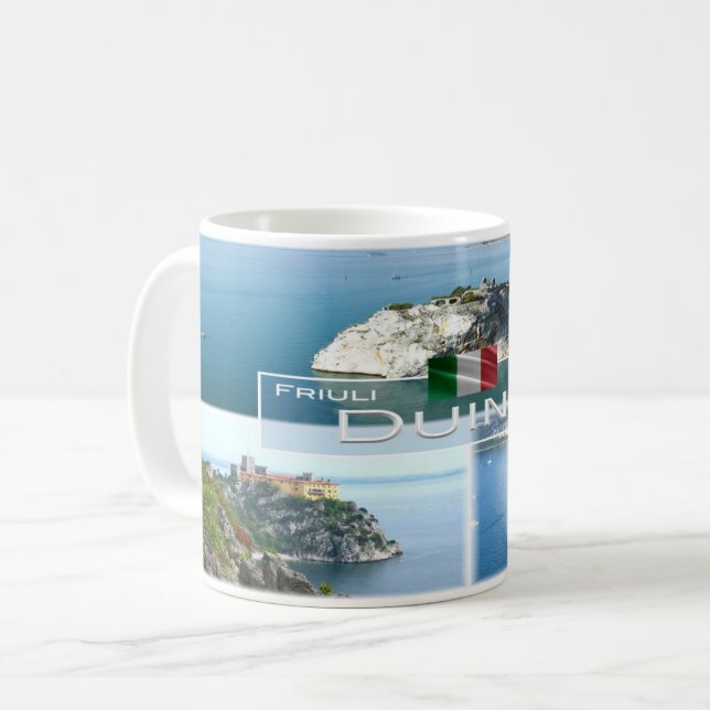 IT Italien - Friaul-Julisch Venetien - Duino - Tasse (Vorderseite Links)