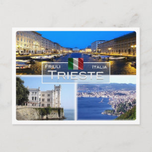 IT Italien - Friaul-Julisch Venetien - Triest - Postkarte
