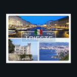 IT Italien - Friaul-Julisch Venetien - Triest - Postkarte<br><div class="desc">Reisen und PostCard Hier ist die Erinnerung an Ihren Urlaub in Italien. Dieses Bild enthält eine Darstellung der folgenden Orte: Burg Friaul-Julisch Venetien - Triest - Miramare. Beeindrucken Sie Freunde und Familie mit einzigartigen Souvenirs von der großen Reise. Probier uns!</div>