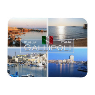 IT Italien - Gallipoli - Salento - Magnet