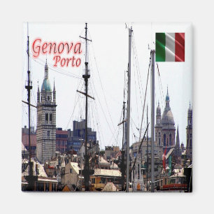 IT - Italien - Genua - Hafen Magnet