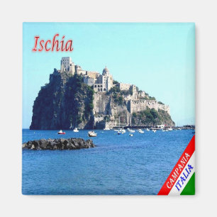 IT - Italien - Ischia - Castle Aragonese Magnet