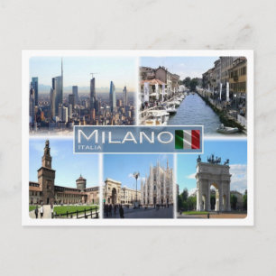 IT Italien - Italien - Mailand - Postkarte