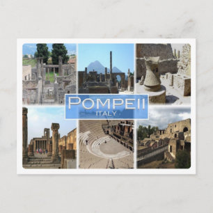 IT Italien - Italien - Pompeji - Postkarte