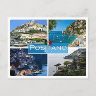 IT Italien - Italien - Positano - Postkarte