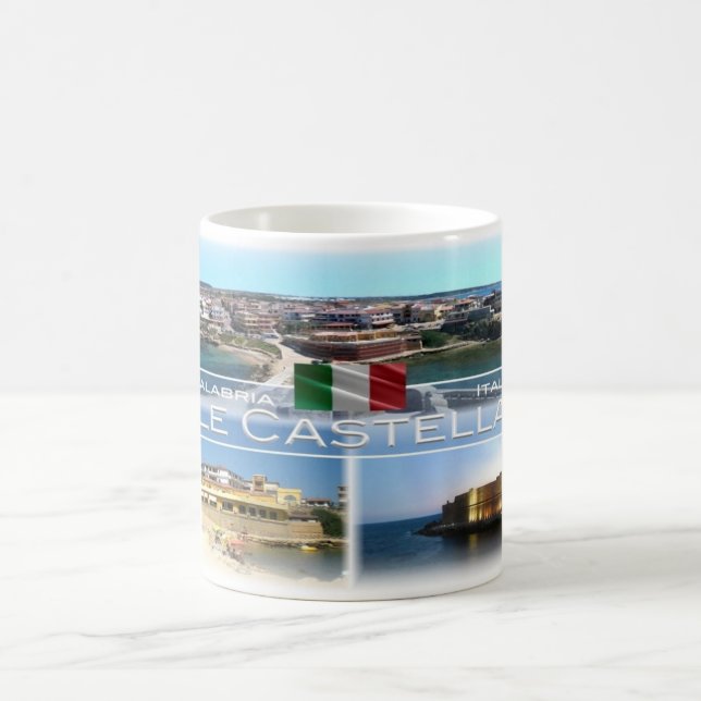 IT Italien - Kalabrien - Le Castella - Kaffeetasse (Mittel)
